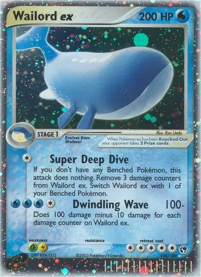 Wailord ex #100 — Sandstorm