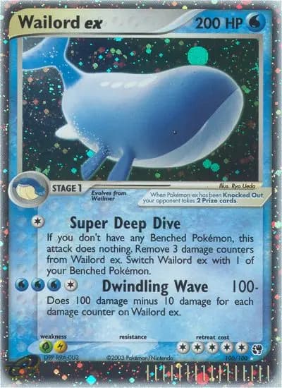 Wailord ex #100 — Sandstorm