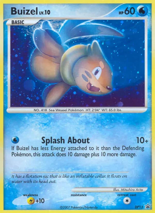 Buizel #DP13 — Diamond & Pearl Promos
