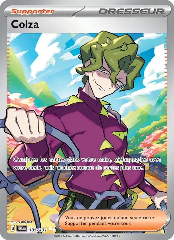 Carte Pokémon Colza #135 — Évolutions Prismatiques