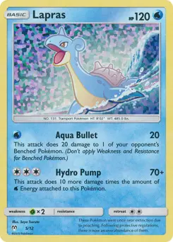 Lapras #5 — 2019 McDonald's Collection