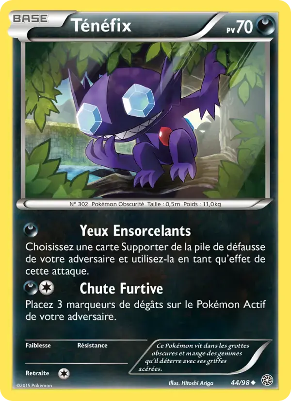Carte Pokémon Ténéfix #44 — Origines Antiques