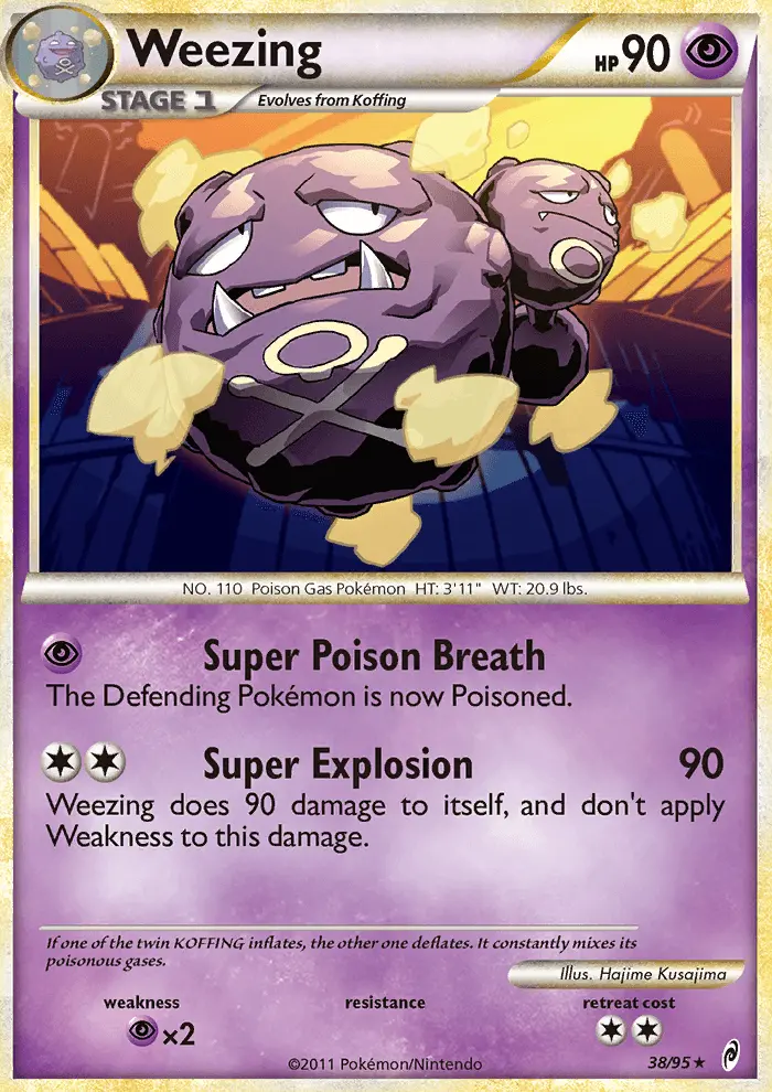 Carte Pokémon Smogogo #38 — L'Appel des Légendes