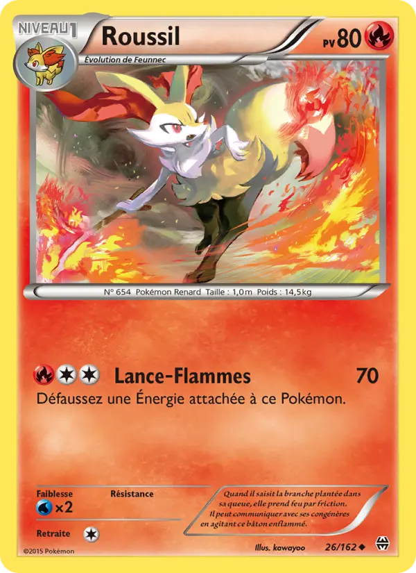 Carte Pokémon Roussil #26 — Impulsion Turbo