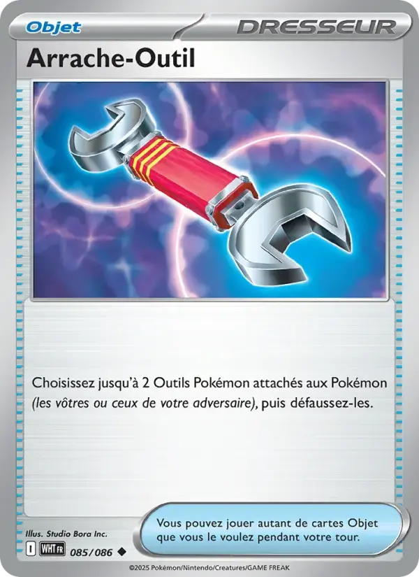 Carte Pokémon Arrache-Outil #085 — Flamme Blanche