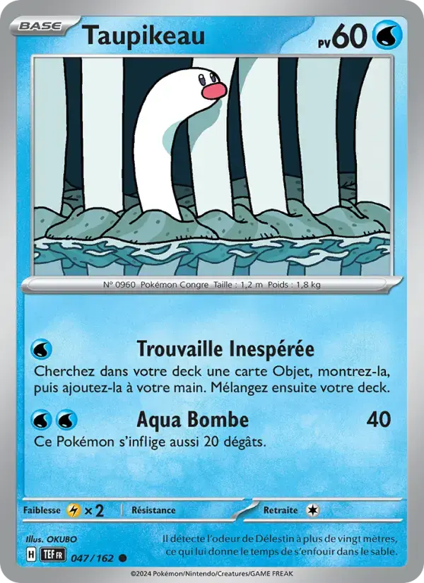 Carte Pokémon Taupikeau #047 — Forces Temporelles