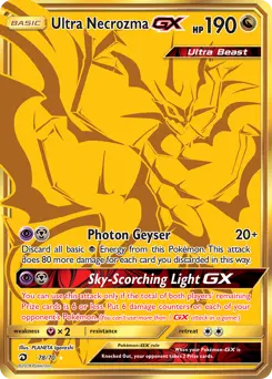 Ultra Necrozma GX #78 — Dragon Majesty