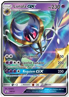 Carte Pokémon Lunala GX #SM103 — Promos Soleil et Lune