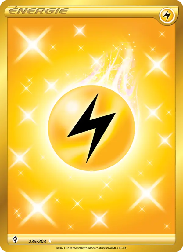 Carte Pokémon Énergie Electrik #235 — Évolution Céleste