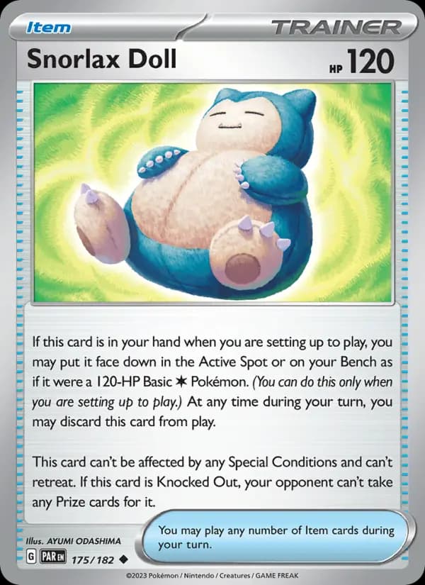 Snorlax Doll #175 — Paradox Rift