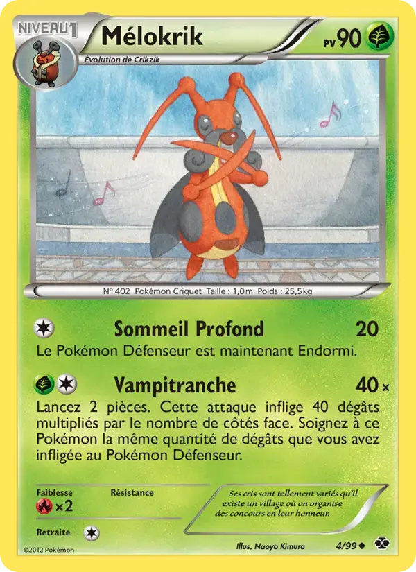 Carte Pokémon Mélokrik #4 — Destinées Futures