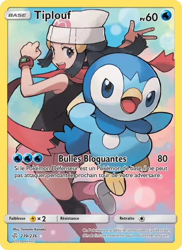 Carte Pokémon Tiplouf #239 — Éclipse Cosmique