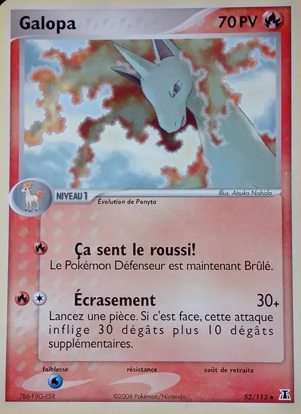 Carte Pokémon Galopa #52 — Espèces Delta