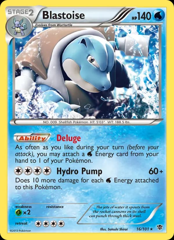 Blastoise #16 — Plasma Blast