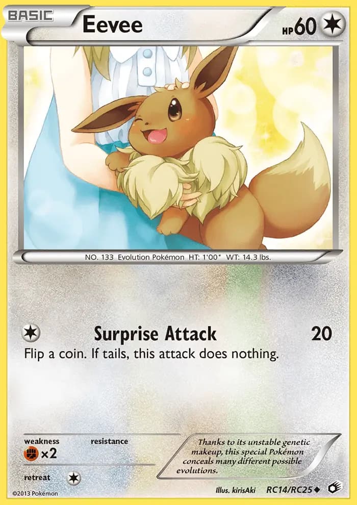 Eevee #RC14 — Legendary Treasures