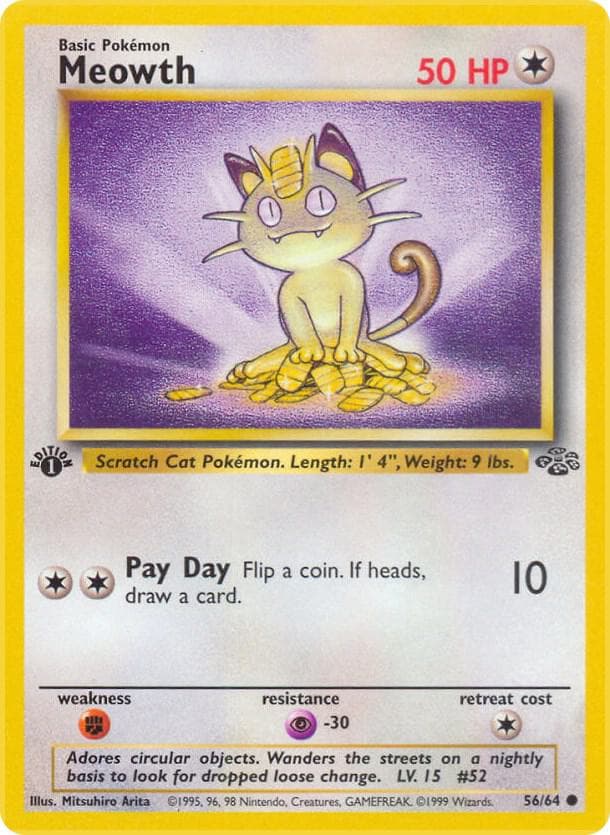 Meowth #56 — Jungle