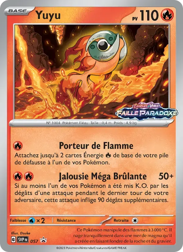 Carte Pokémon Yuyu #57 — Promos Écarlate et Violet