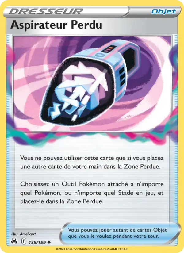 Carte Pokémon Aspirateur Perdu #135 — Zénith Suprême