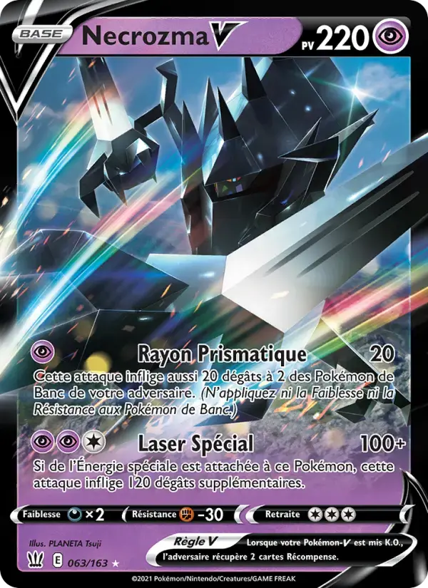 Carte Pokémon Necrozma V #63 — Styles de Combat