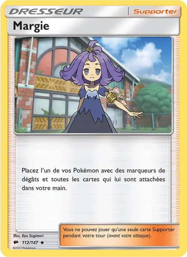 Carte Pokémon Margie #112 — Ombres Ardentes