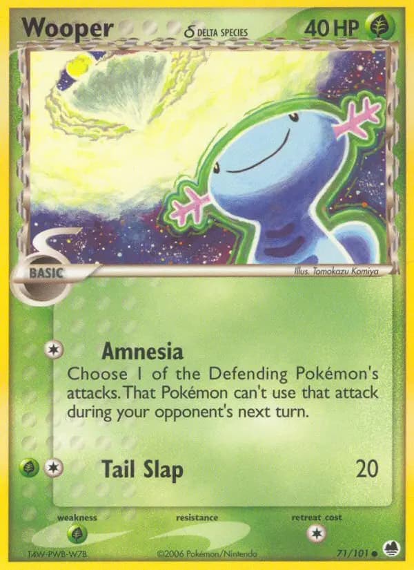 Wooper δ #071 — Dragon Frontiers