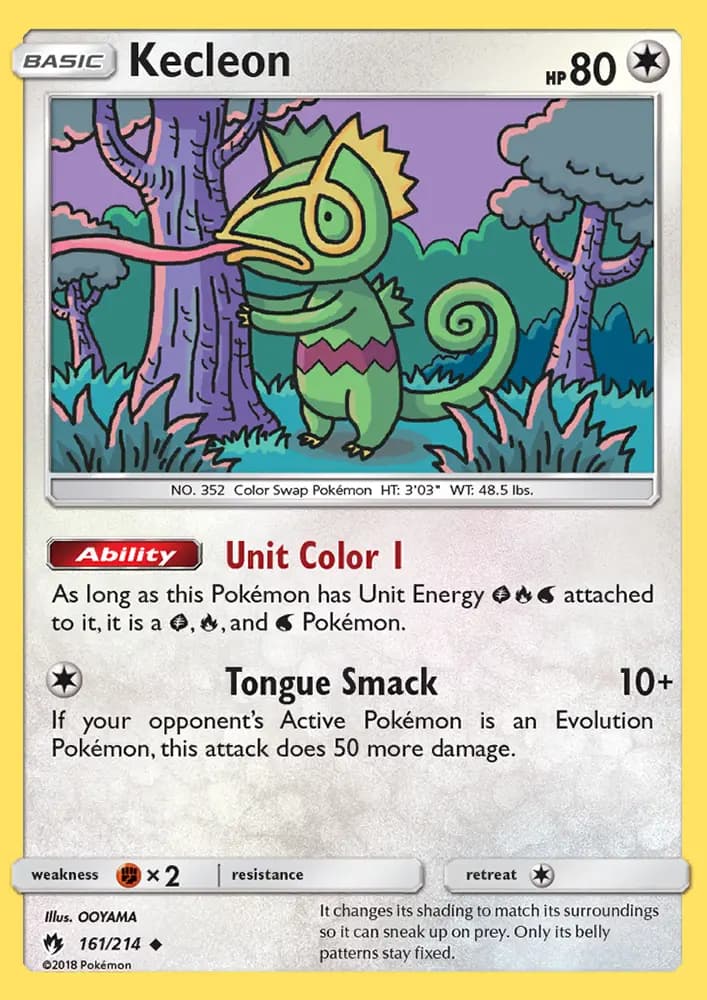 Kecleon #161 — Lost Thunder