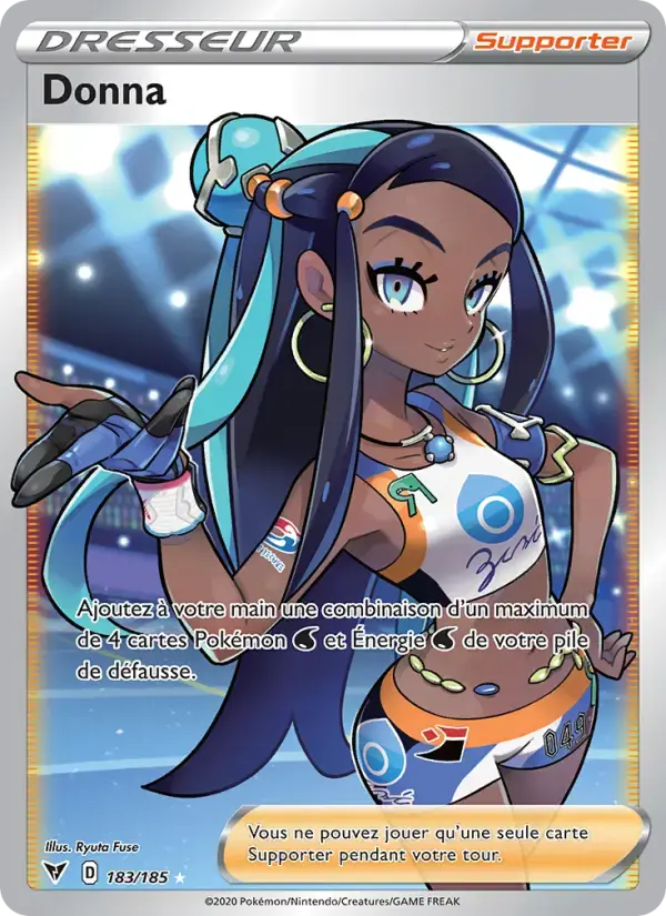Carte Pokémon Donna #183 — Voltage Éclatant