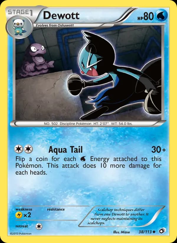 Dewott #38 — Legendary Treasures