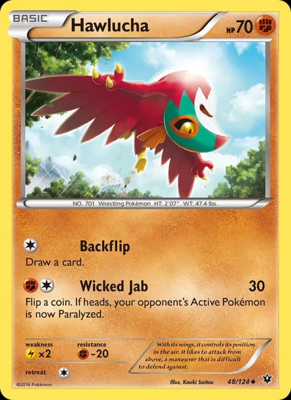 Hawlucha #48 — Fates Collide
