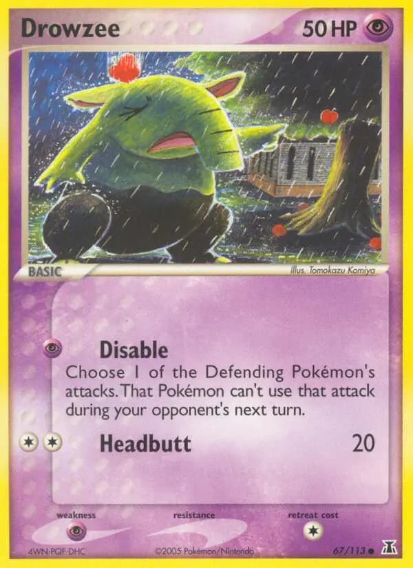 Drowzee #67 — Delta Species