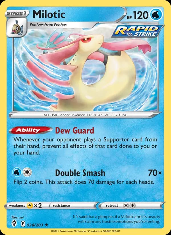 Milotic #38 — Evolving Skies