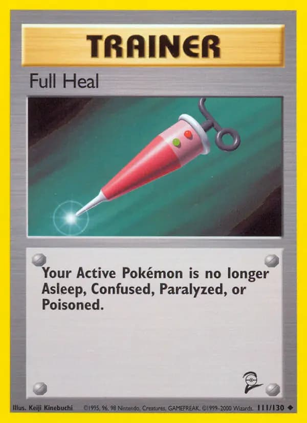 Full Heal #111 — Base Set 2