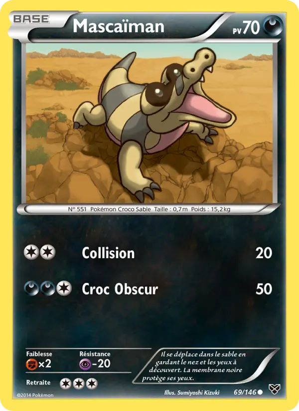 Carte Pokémon Mascaïman #69 — XY