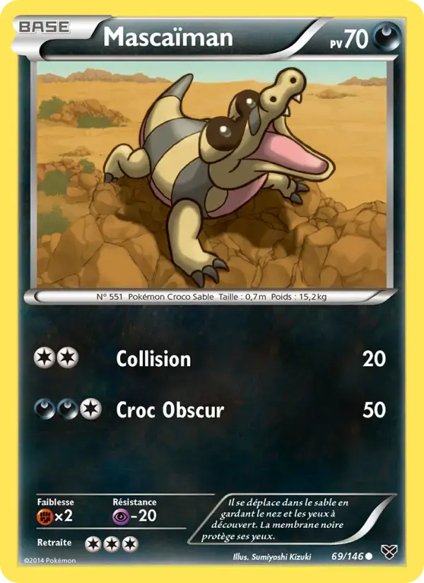 Carte Pokémon Mascaïman #69 — XY