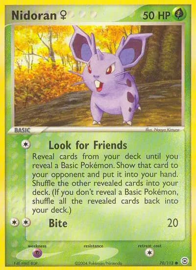 Nidoran♀ #70 — FireRed & LeafGreen