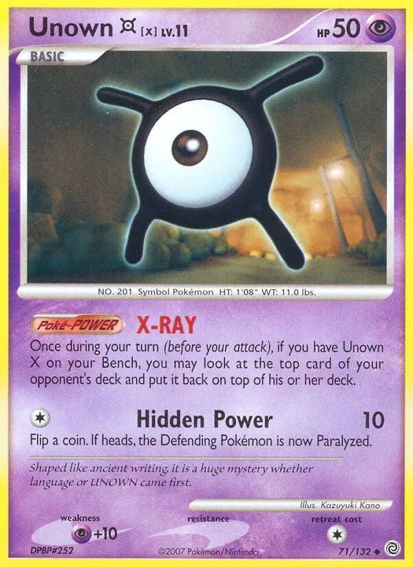 Unown X #71 — Secret Wonders