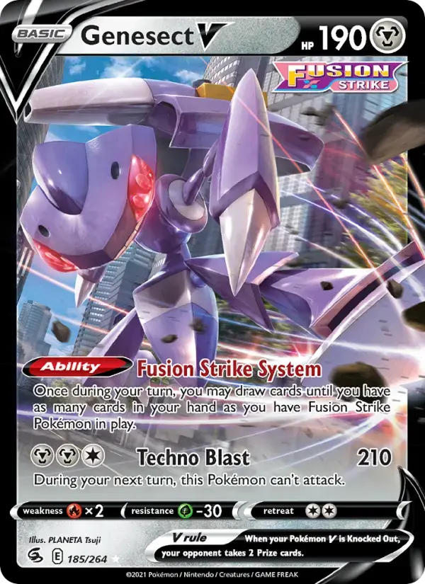 Genesect V #185 — Fusion Strike