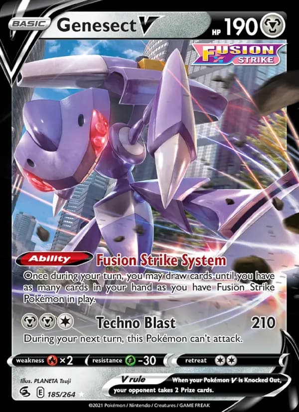 Genesect V #185 — Fusion Strike