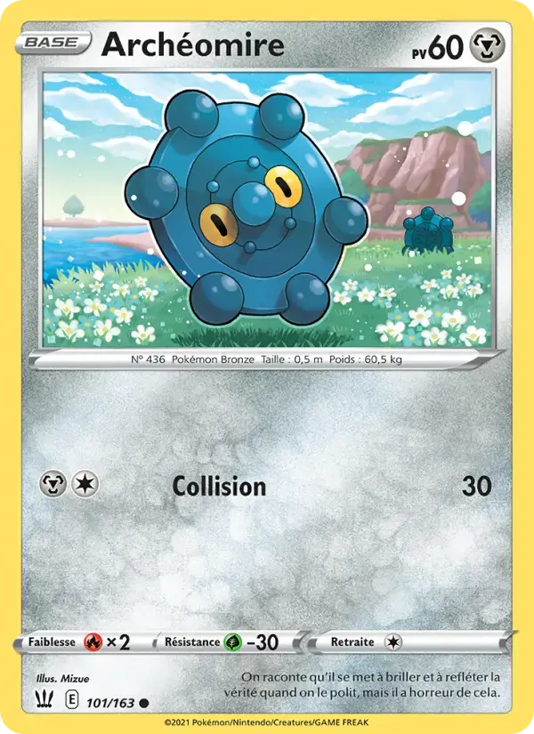 Carte Pokémon Archéomire #101 — Styles de Combat