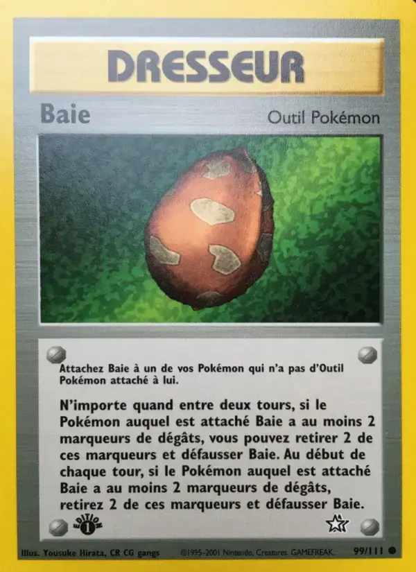Carte Pokémon Baie #99 — Neo Genesis