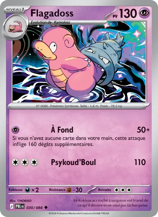 Carte Pokémon Flagadoss #030 — Nuit Noire
