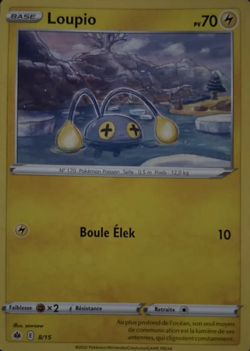 Carte Pokémon Loupio #8 — 2022 Promo McDonald's