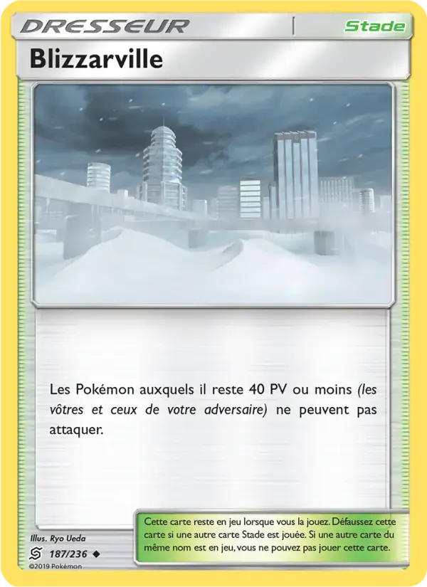 Carte Pokémon Blizzarville #187 — Harmonie des Esprits