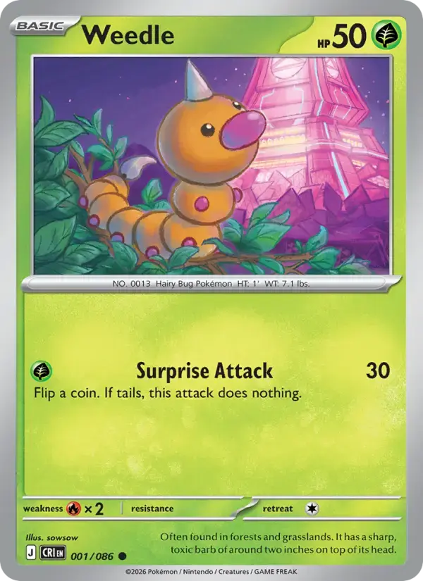 Weedle #001 — Chaos Rising