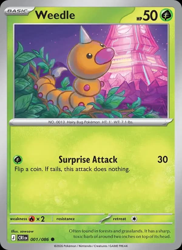 Weedle #001 — Chaos Rising