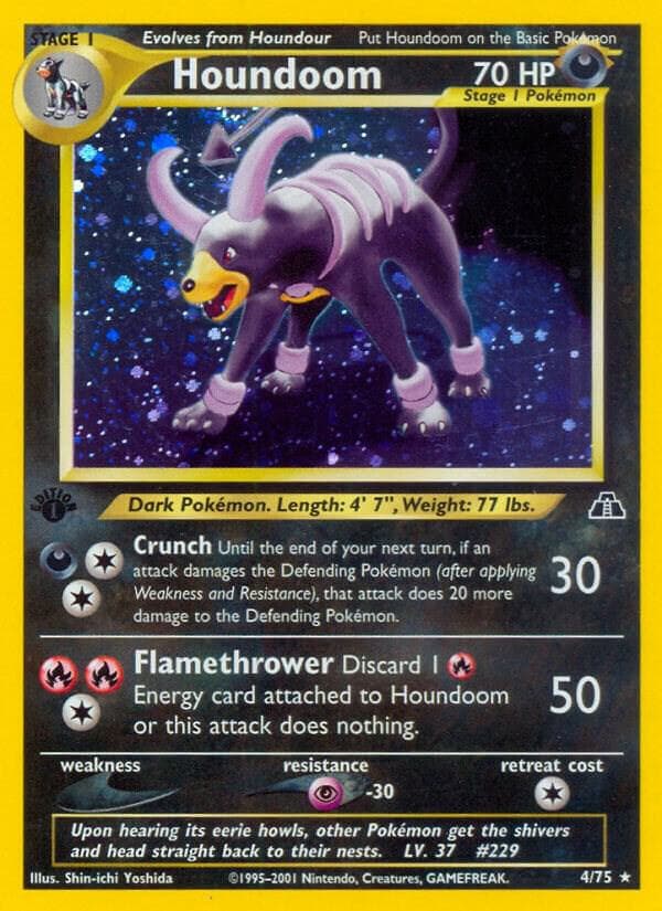 Houndoom #4 — Neo Discovery