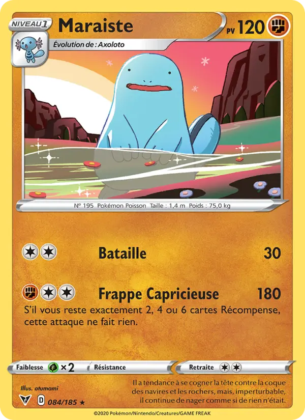 Carte Pokémon Maraiste #84 — Voltage Éclatant