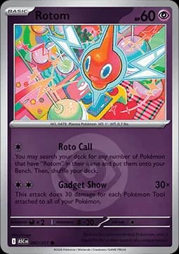Rotom #092 Non Holo — Ascended Heroes
