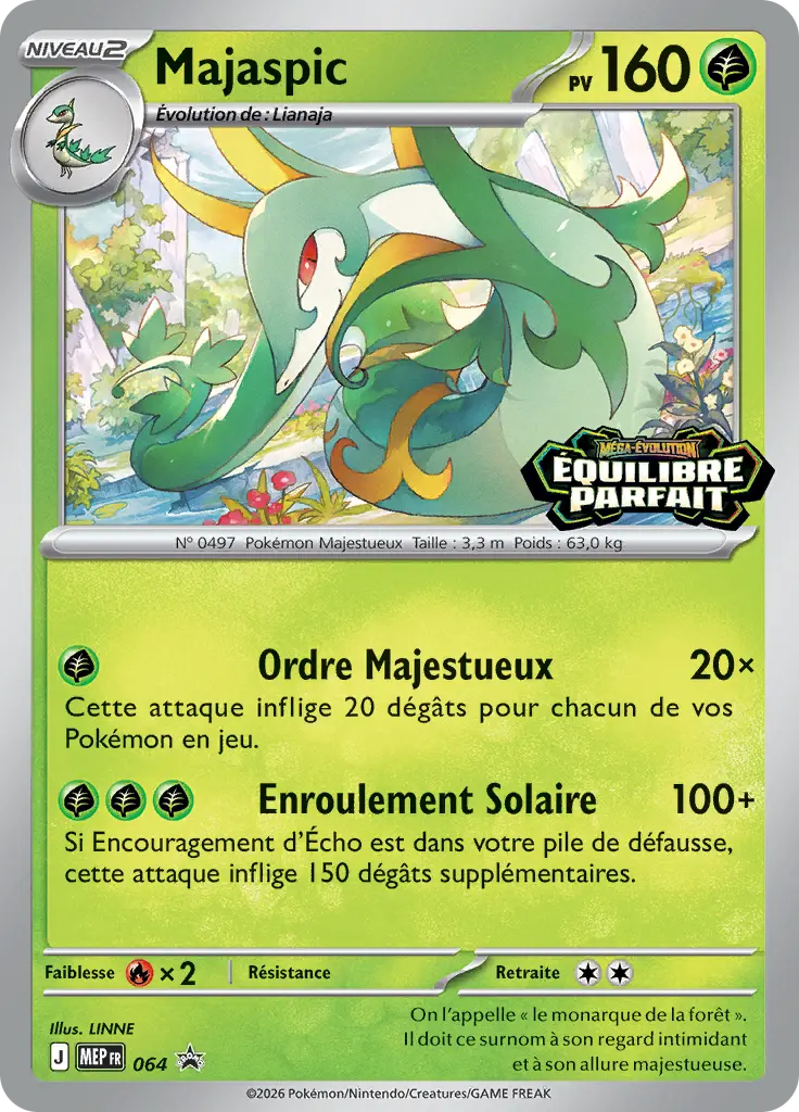 Carte Pokémon Majaspic #064 — Promos Méga-Évolution