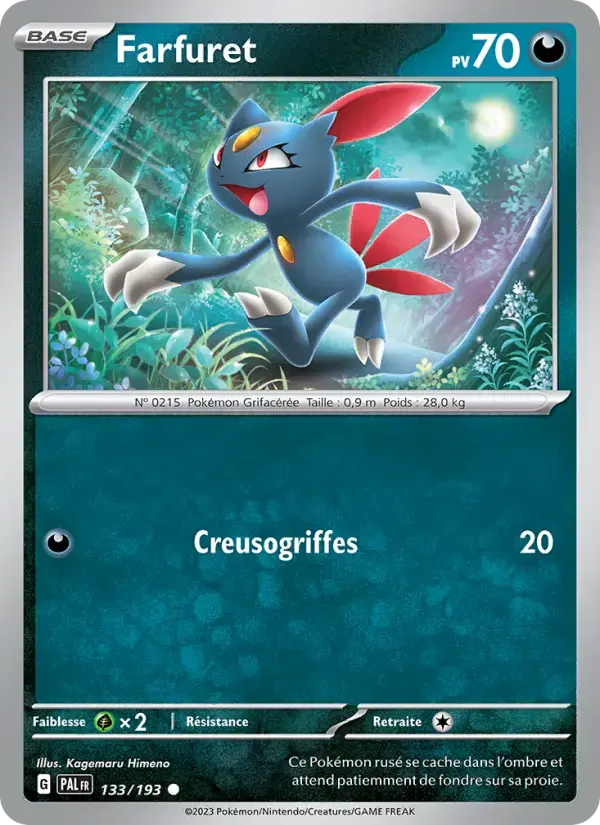Carte Pokémon Farfuret #133 — Évolutions à Paldea